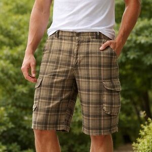 10,000 Ft Above Sea Level Plaid Shorts 40 Summer Classic Outdoor